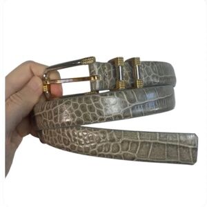 Carlisle leather genuine Gold and Silver belt Accessory new